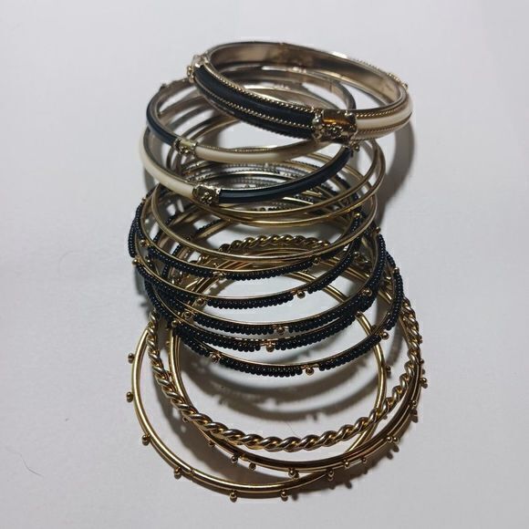 Amrita Singh Monaco Bangle Bracelets, Set of 15 - Picture 9 of 9